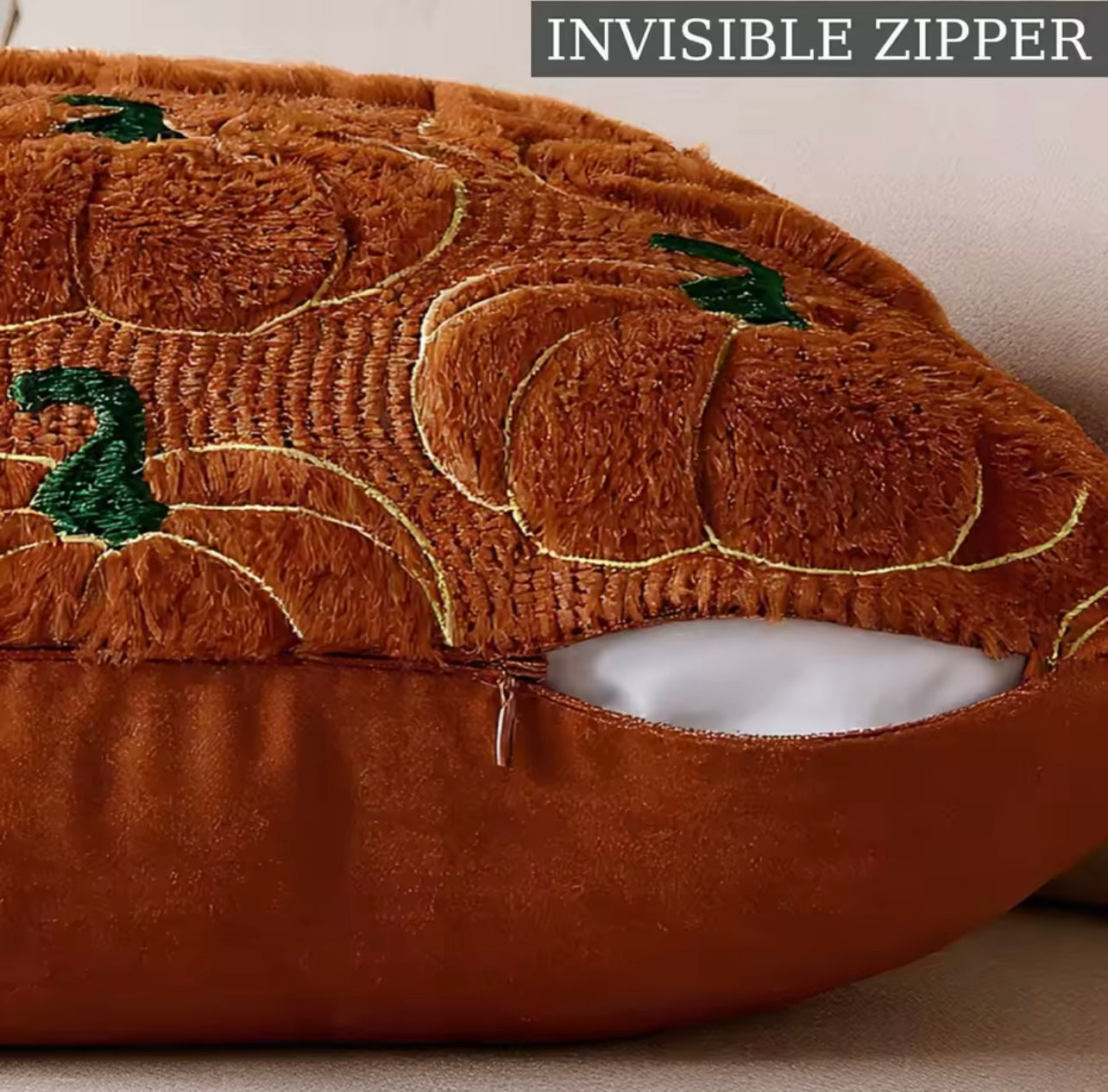 Pumpkin Pillow Cover