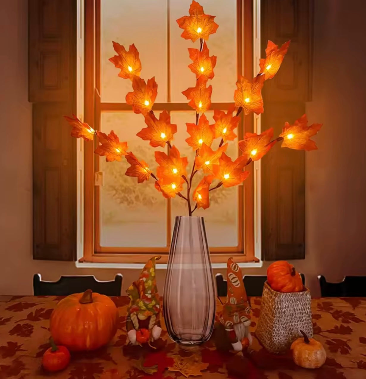 LED Red Maple Leaf
