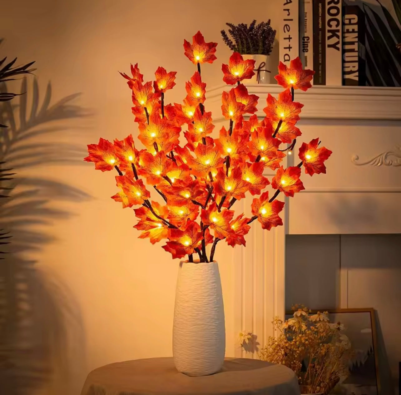 LED Red Maple Leaf