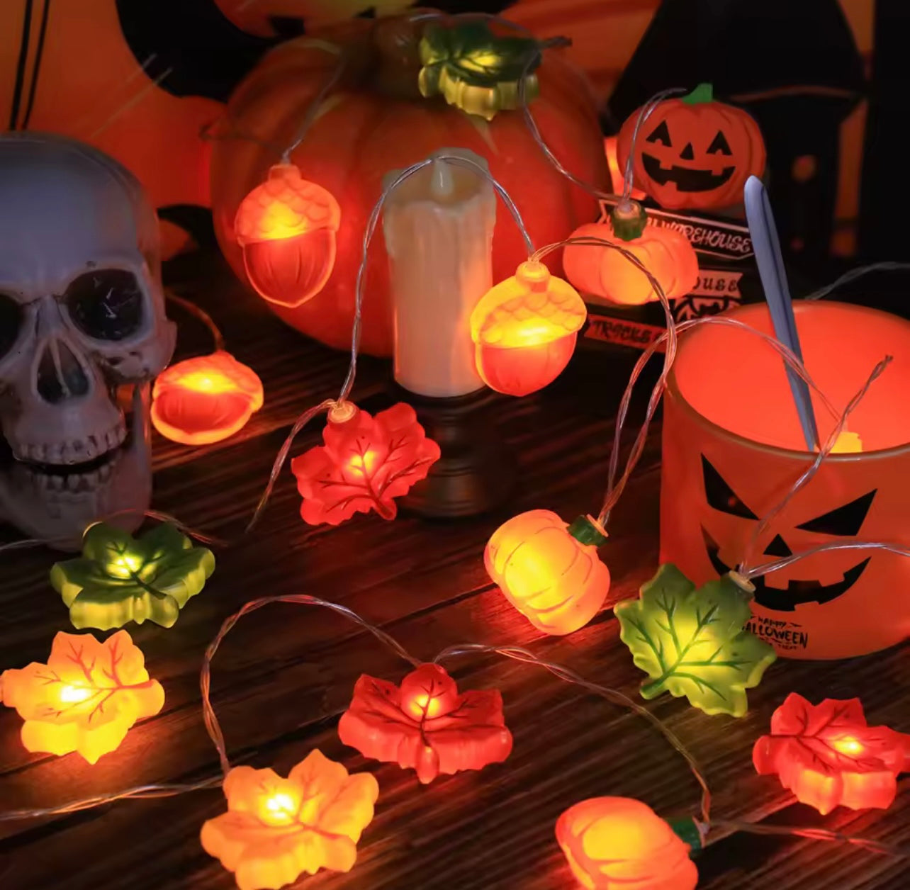 LED Autumn String Lights