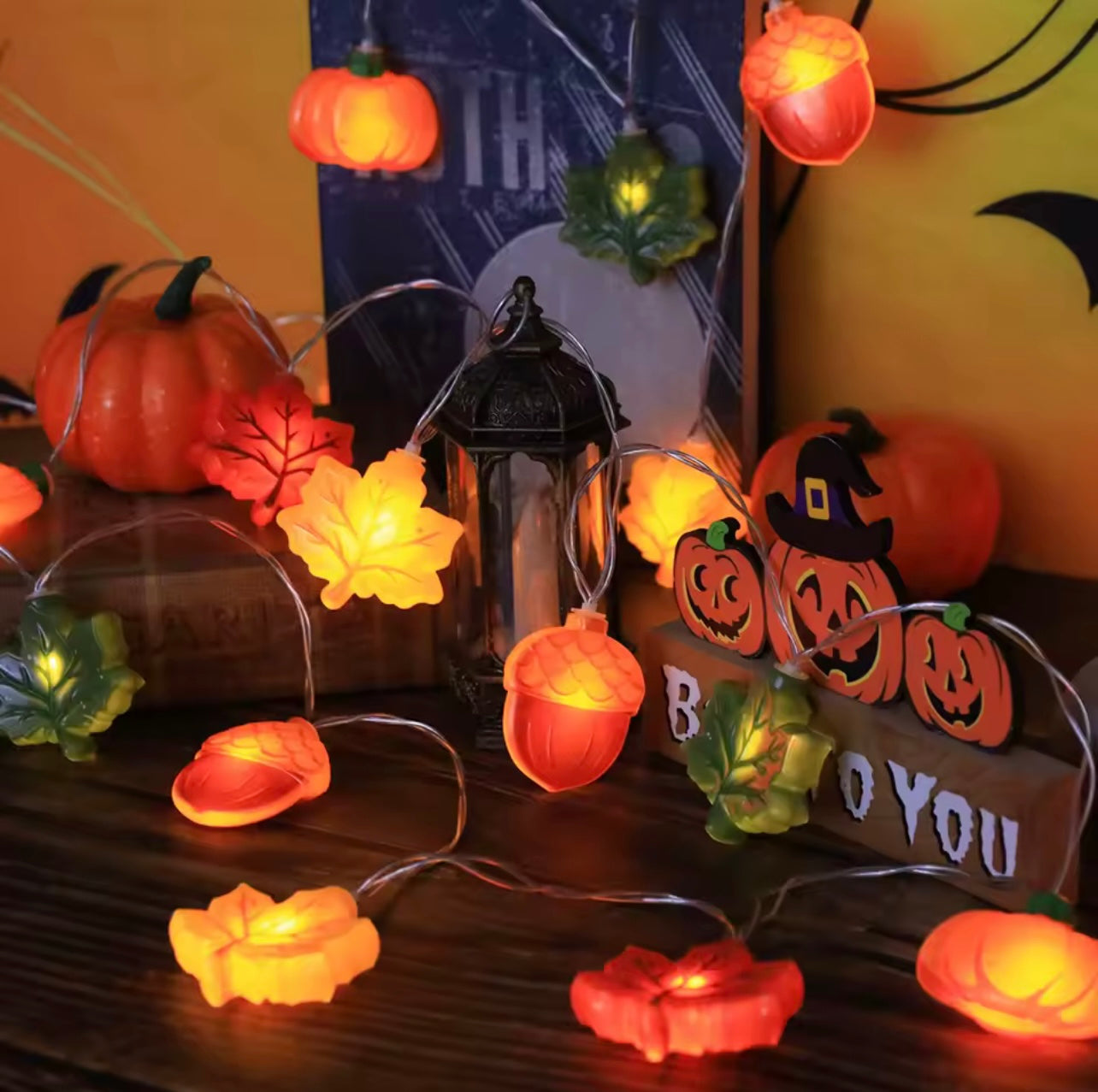 LED Autumn String Lights