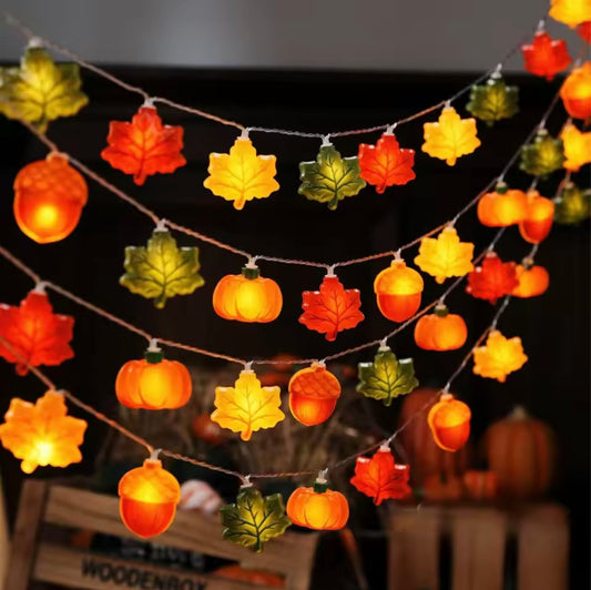 LED Autumn String Lights