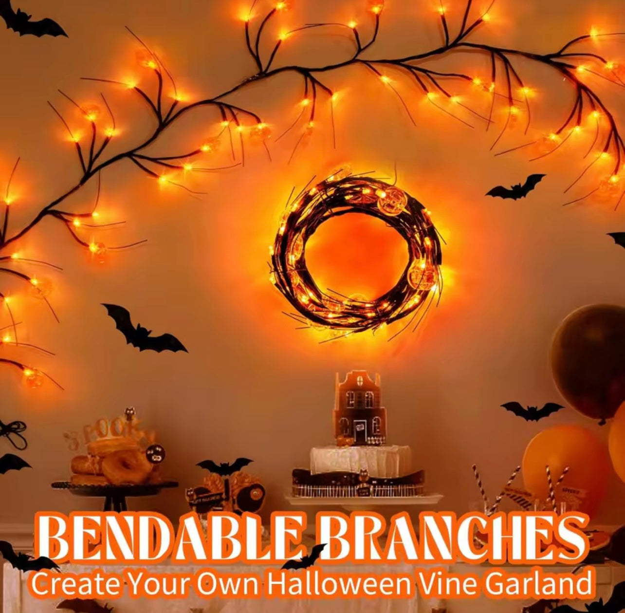 Pumpkin String Led Lights