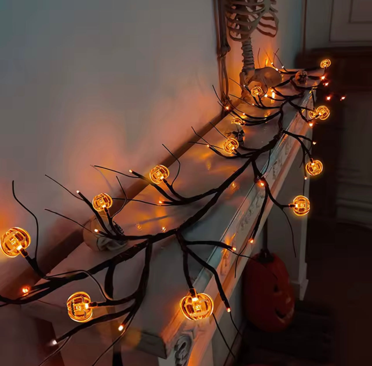 Pumpkin String Led Lights