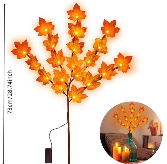 LED Red Maple Leaf