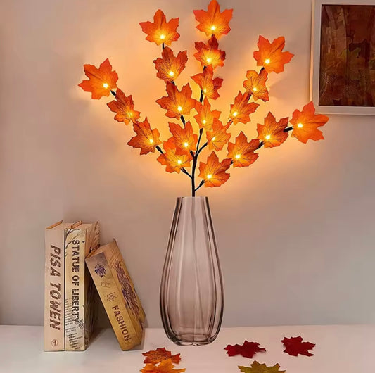 LED Red Maple Leaf