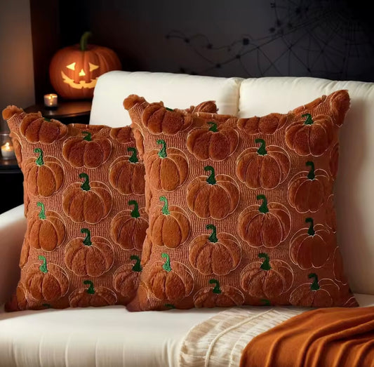 Pumpkin Pillow Cover